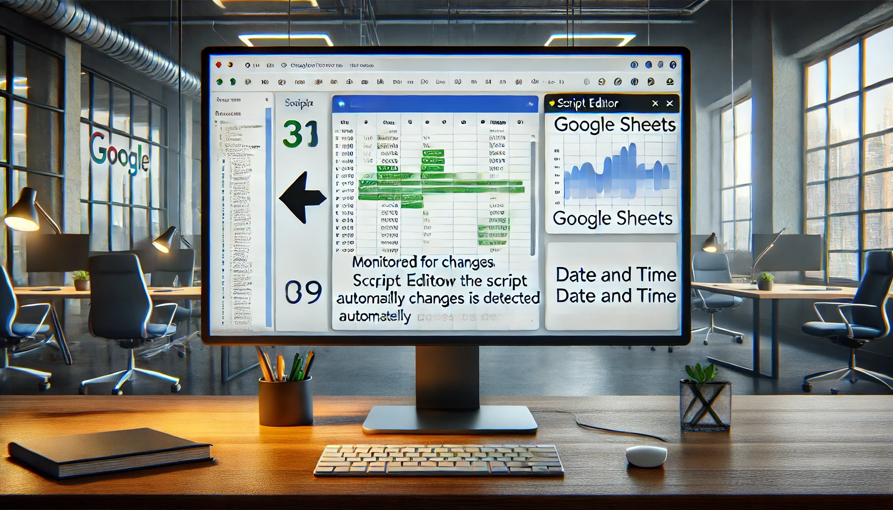 Скрипт для вставки даты и времени при редактировании ячейки в Google Таблицах